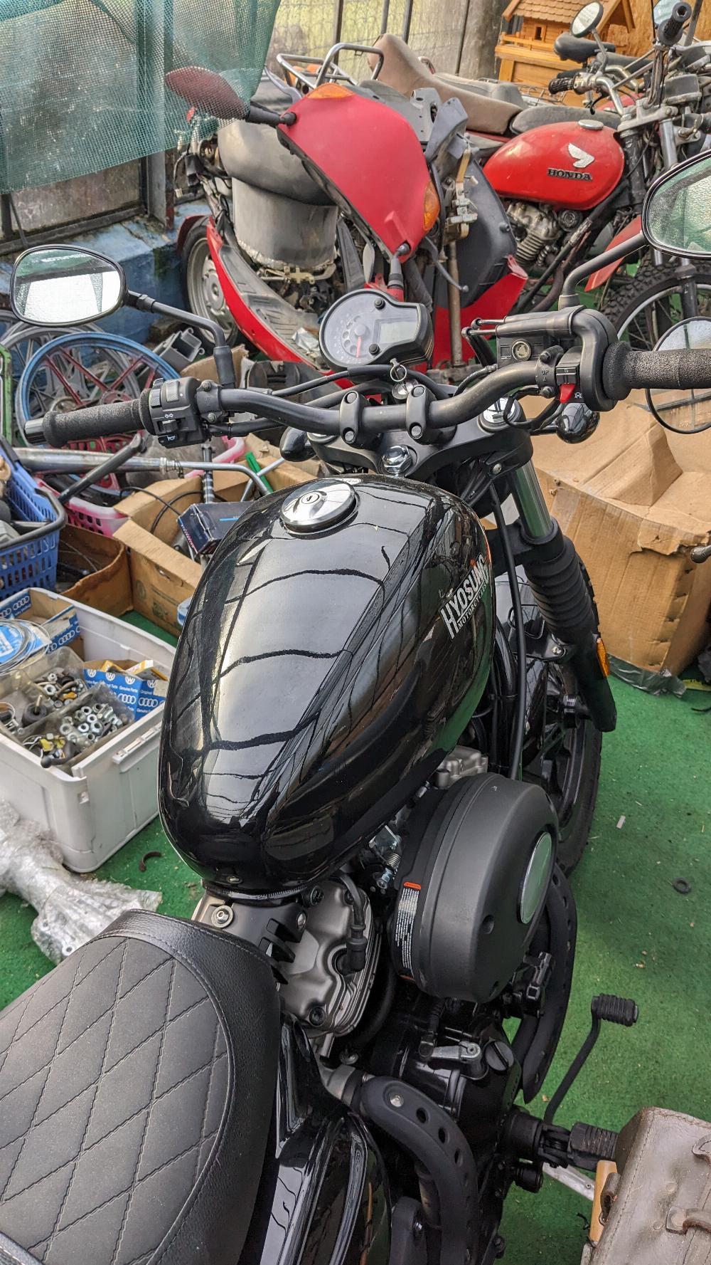 Motorrad verkaufen Hyosung 300 s Ankauf